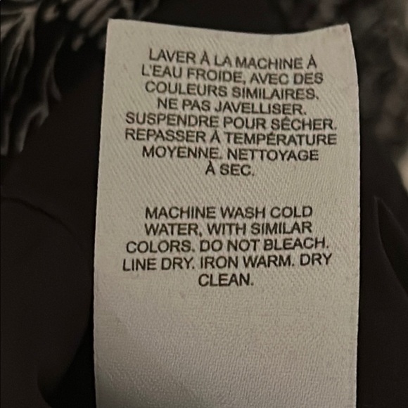 Dynamite Black and White Bishop Sleeve Dress, size S - Picture 4 of 7